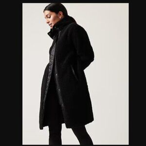 Athleta Sherpa Cozy Coat 1X